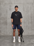 ABSTRACT RUNNER - Premium Oversized Round Neck T-Shirt Men