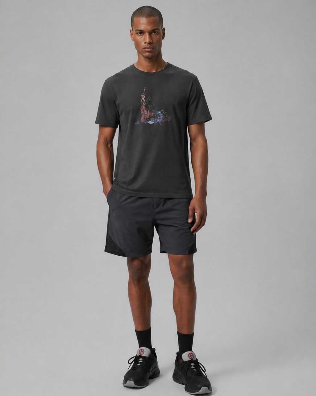 RISE OVER — Classic Regular Fit T-Shirt Men