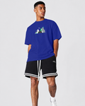MIDNIGHT SUMMIT - Oversized Round Neck T-Shirt Men