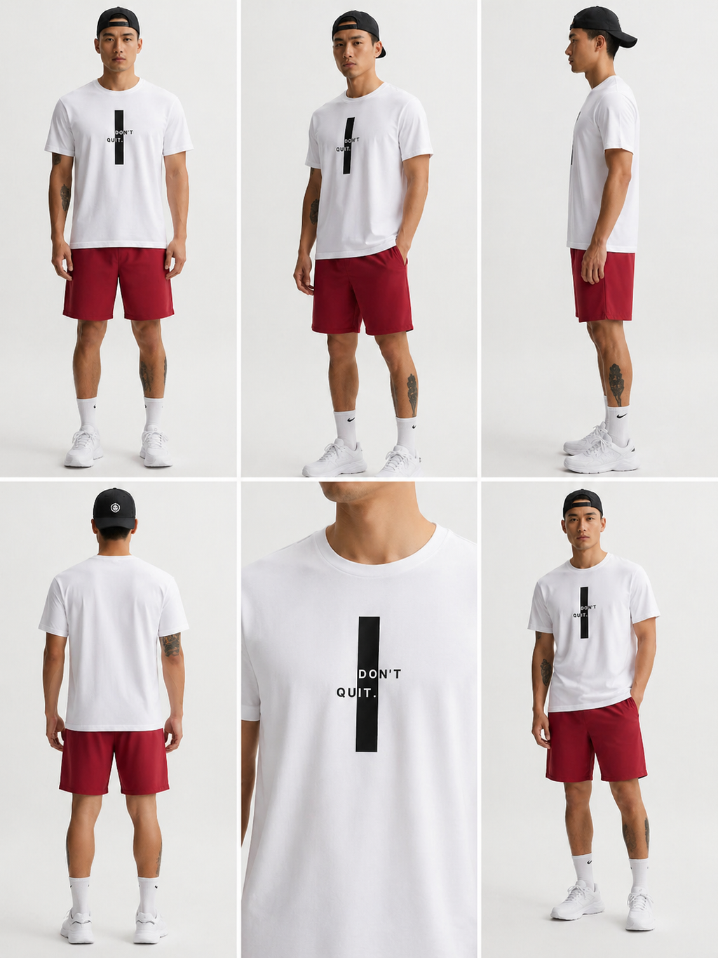 DON’T QUIT - Classic Regular Fit T-Shirt Men