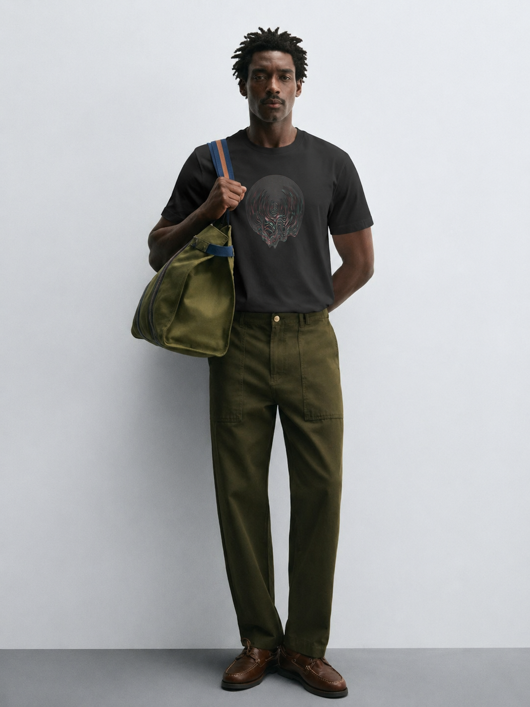 NEURAL DRIFT - Classic Regular Fit T-Shirt Men