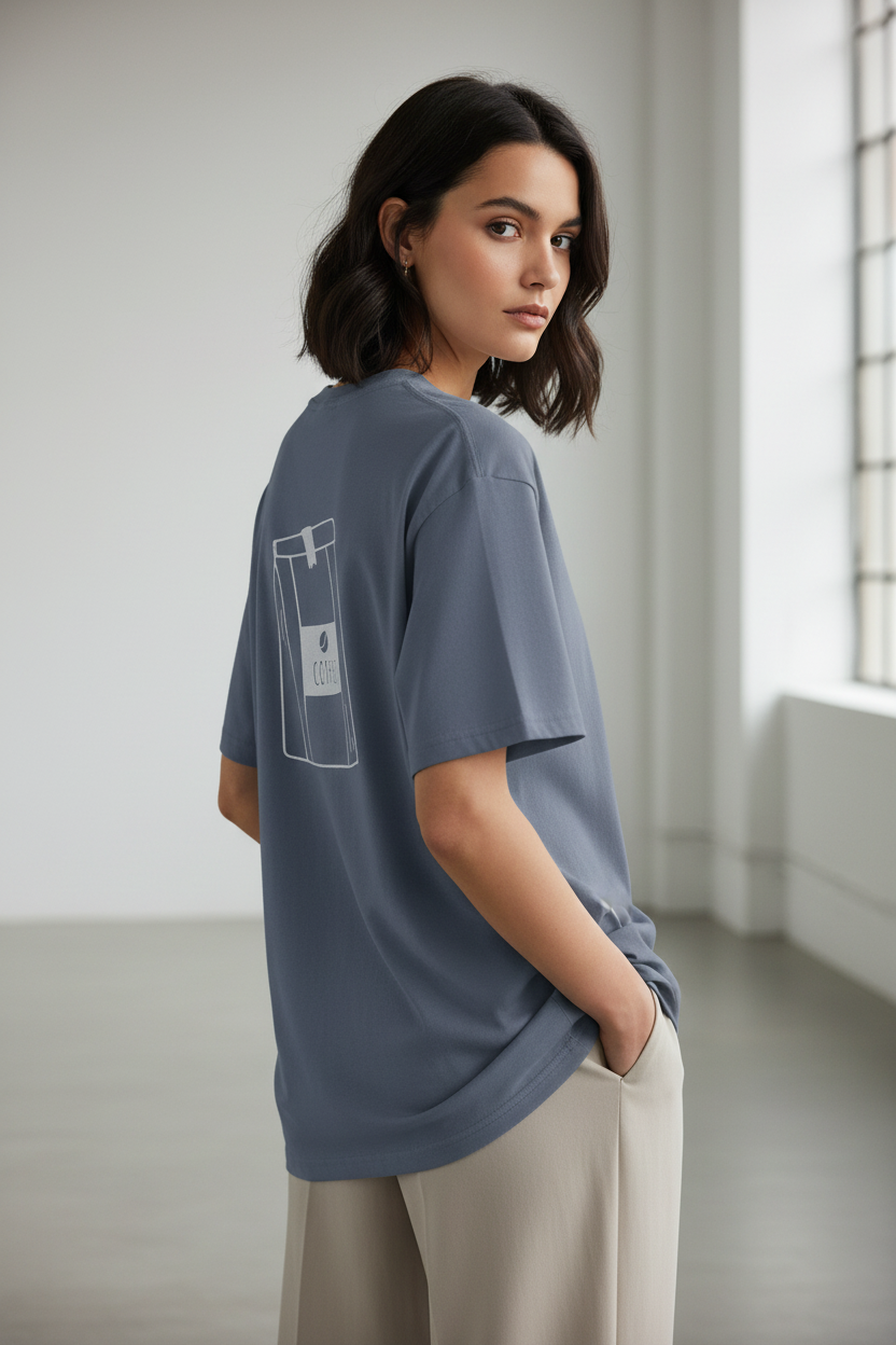 Bag of Coffee - Unisex Oversized T-shirt