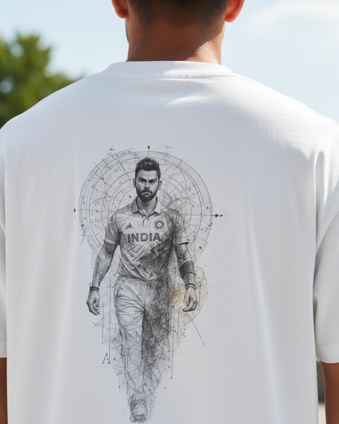 Legend Mode - Virat Kohli Premium Oversized Round Neck T-Shirt
