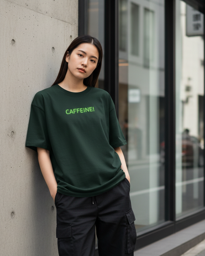 CAFFEINE! - Unisex Oversized t-shirt