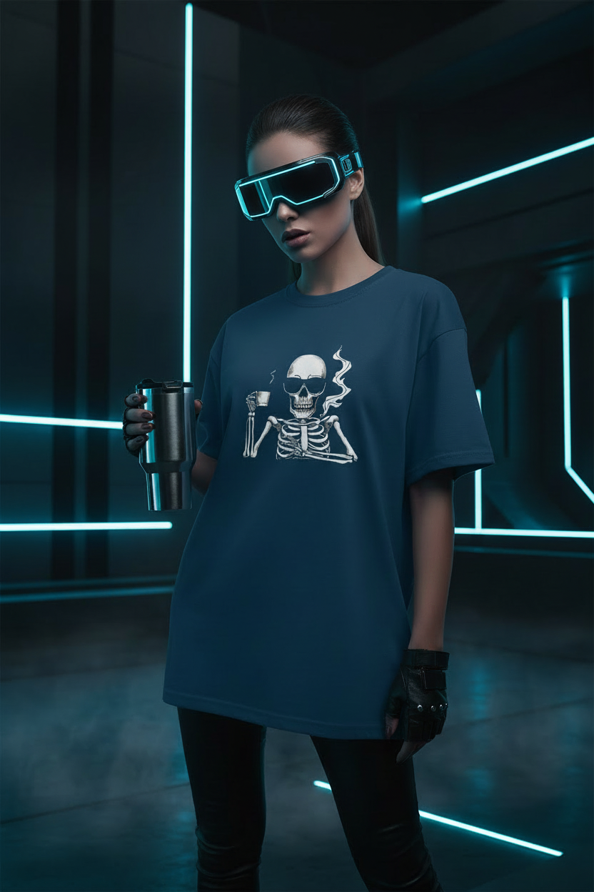 Life Is Good - Unisex Premium Oversized Round Neck T-Shirt