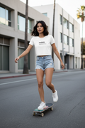 Procaffeinating - Women Crop Top T-Shirt