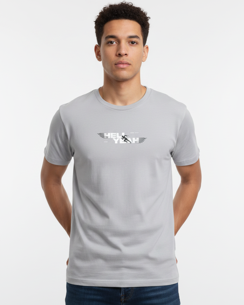 HELL YEAH - Classic Regular Fit T-Shirt Men