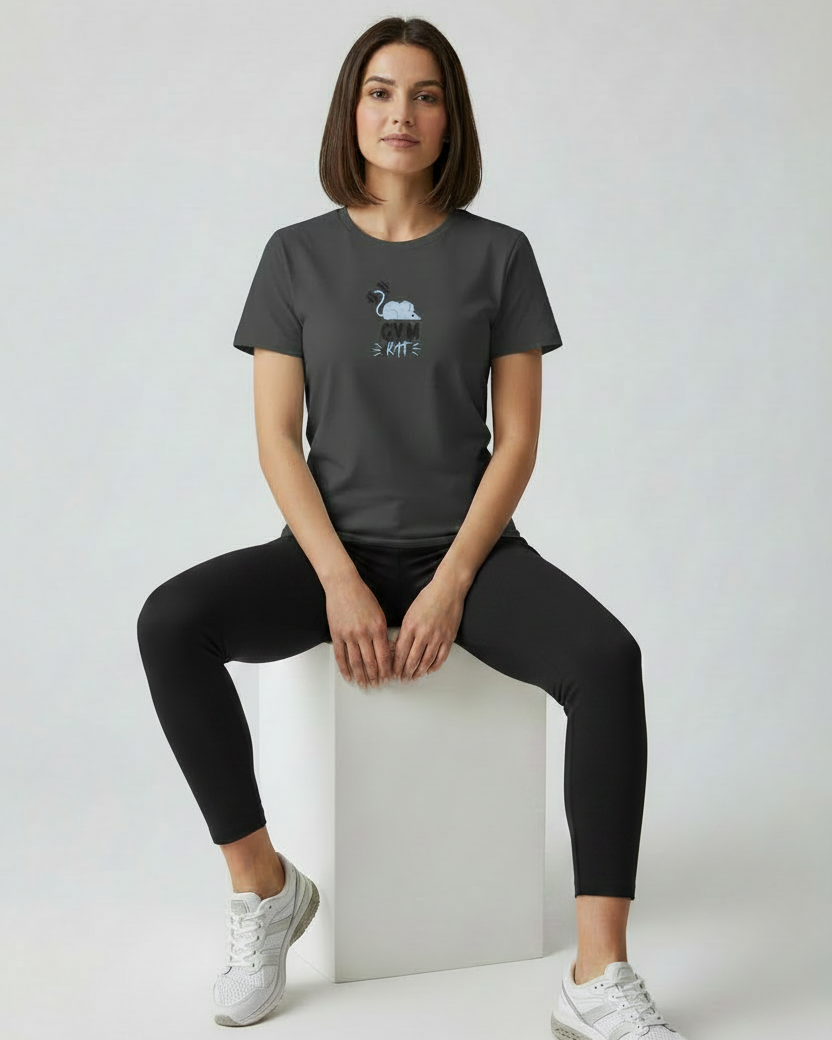 GYM RAT - Classic Curved T-Shirt Women