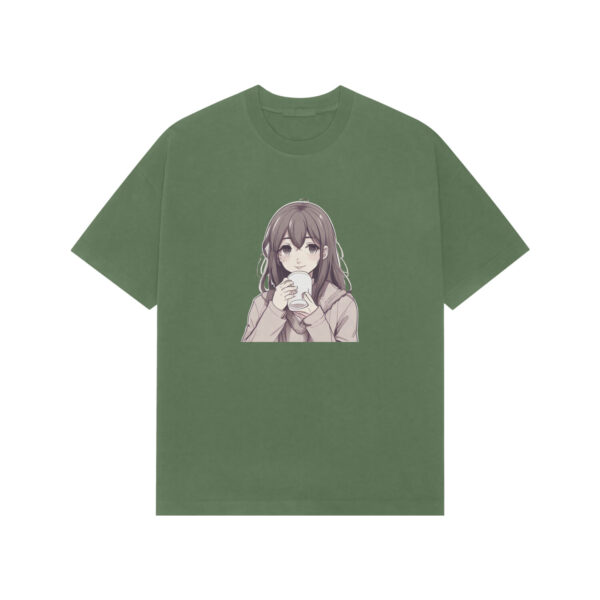 Anime Chill Vibes, Bold Brew - Premium Oversized T-Shirt