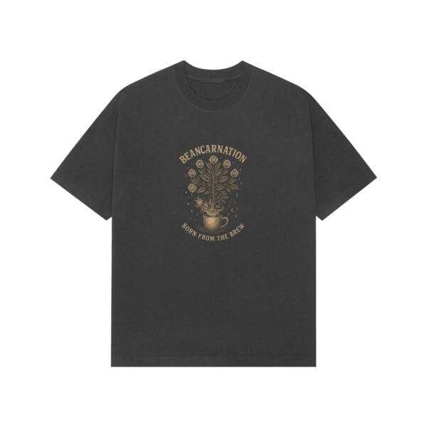 Beancarnation Worn with Spirit - Premium Oversized T-Shirt