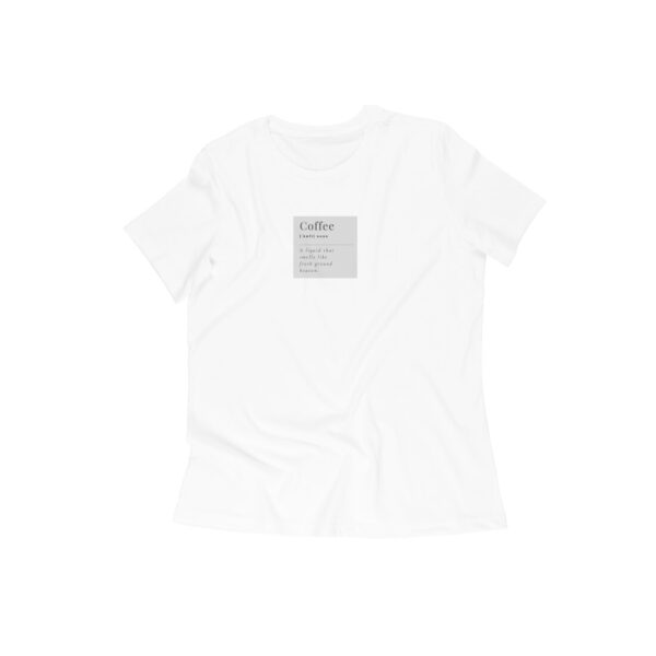 [ˈkɒfi] noun - Classic T-Shirt Curved Fit